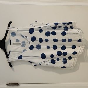 Emery rose polka dot tank